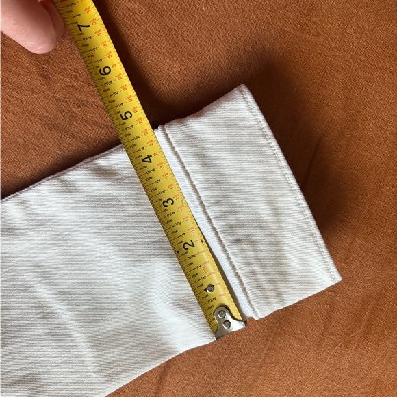 True Religion Dusty Bike White Jacket - Asymmetrical Zipper Denim Jacket - Med - Picture 3 of 15